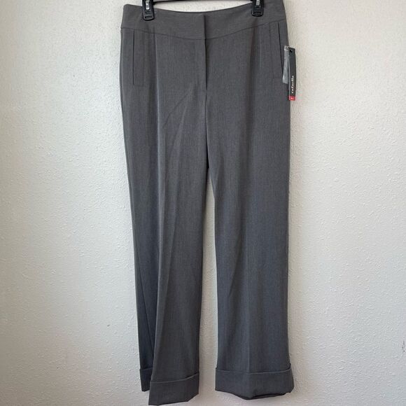 NWT Rafaelle Charcoal Grey Slacks Size 8 - Picture 1 of 7